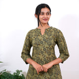 Khaki cotton co-ords set