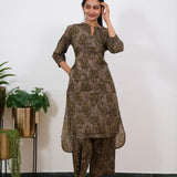 Chocolate cotton co-ords set