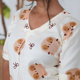 Teddy cotton lounge sleep wear