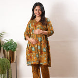 Bronze cotton maternity nursing Comfies