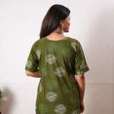 Olive maple cotton lounge sleep wear