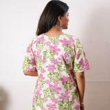 Pink daisies cotton lounge sleep wear