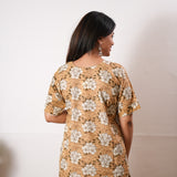 Mustard bouquet cotton lounge sleep wear