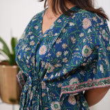 River pure cotton kaftan