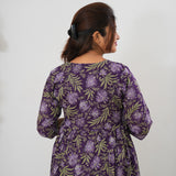Purple pomegranate cotton Comfies