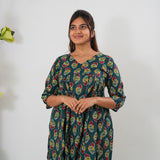 Pine green cotton Comfies