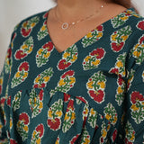 Pine green cotton Comfies