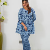 Blue orchid cotton comfies