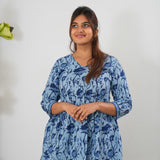 Blue orchid cotton comfies