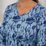 Blue orchid cotton comfies
