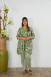 Pista green cotton comfies