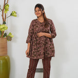 Plum cotton Comfies