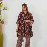 Chocolate cotton comfies