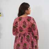 Dark pink tie and dye cotton comfies