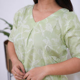 Pistachio cotton lounge sleep wear