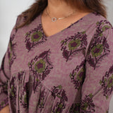 Magenta tie and dye cotton comfies