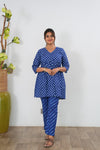 Ink blue cotton comfies