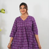 Purple cotton comfies