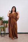 Turmeric pure cotton kaftan