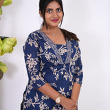 Daffodil V neck cotton co-ords