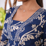 Daffodil V neck cotton co-ords