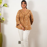 Caramel cotton top