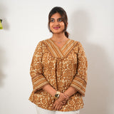 Caramel cotton top
