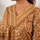 Caramel cotton top