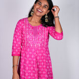 Dahlia anarkali kurti