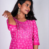 Dahlia anarkali kurti