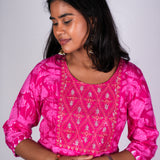 Rose anarkali kurta