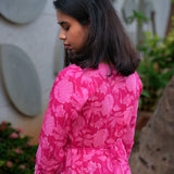 Rose anarkali kurta