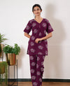 Lounge sleep wear-Violet