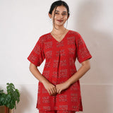 Lounge sleep wear-Crimson