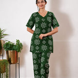 Lounge sleep wear-Olive
