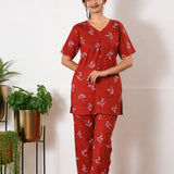 Lounge sleep wear- Rust orange
