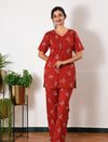 Lounge sleep wear- Rust orange