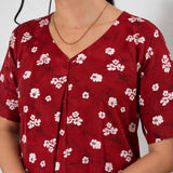 Lounge sleep wear-Red