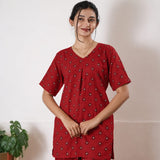 Lounge sleep wear- Deep red