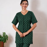 Lounge sleep wear-Forest green