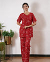Lounge sleep wear- Red stripes