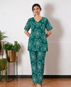 Lounge sleep wear-Turquoise