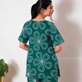 Lounge sleep wear-Turquoise