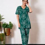 Lounge sleep wear-Turquoise