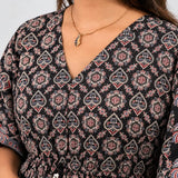 Onyx spade cotton kaftan