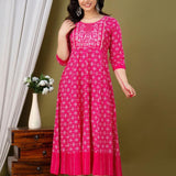 Dahlia anarkali kurti