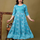 Peony anarkali kurta