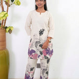 Coral reef cotton co-ords set